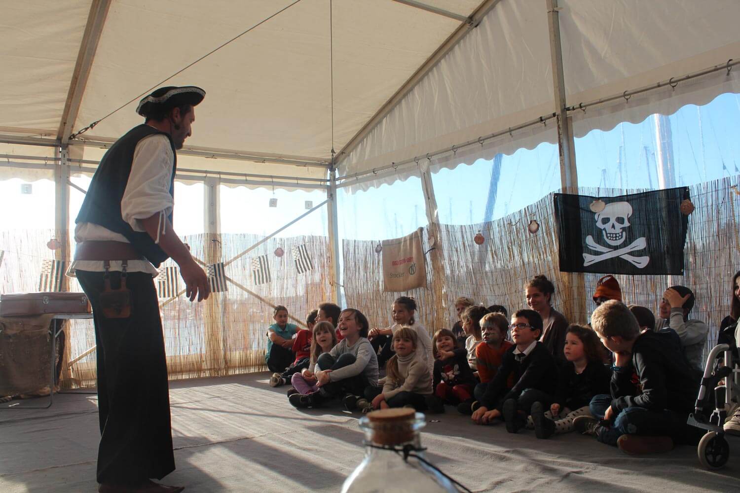 Contes à petits pas spectacle vue 2